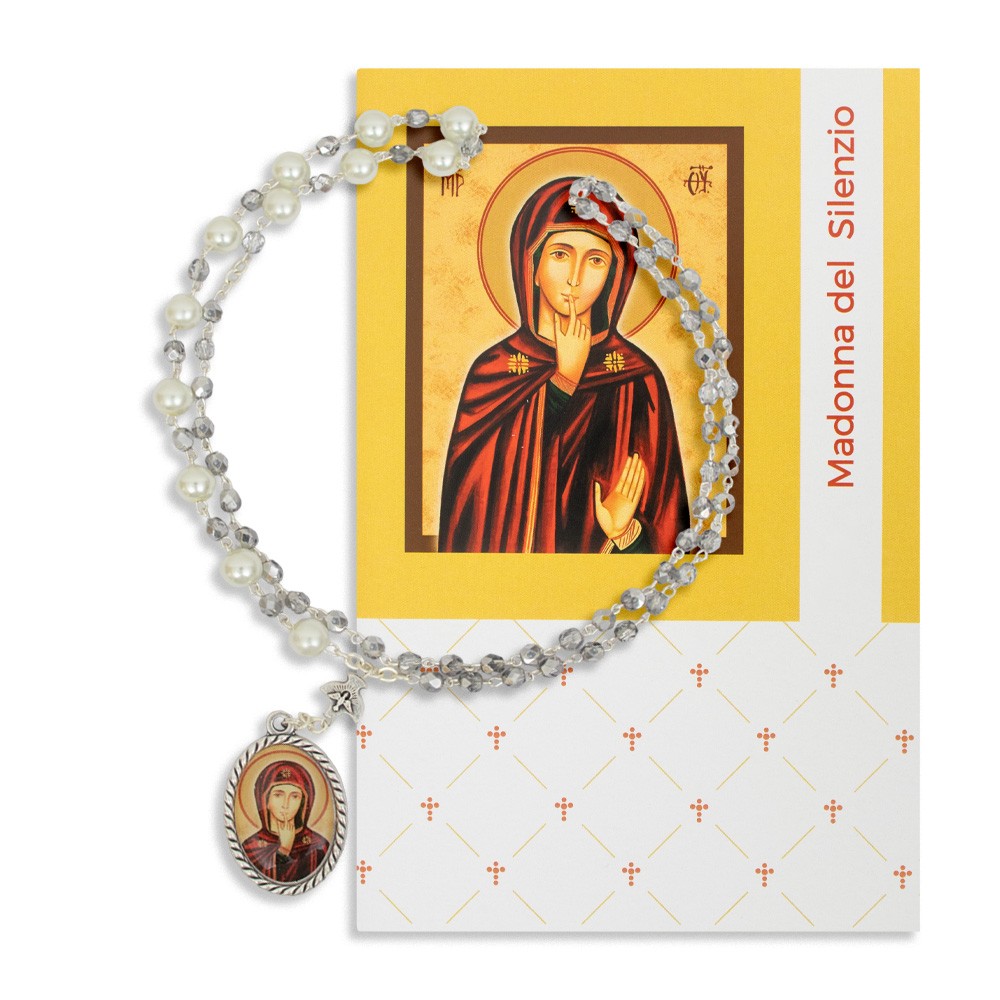 Rosario Della Madonna Del Silenzio E Libretto Preghiera Myriam