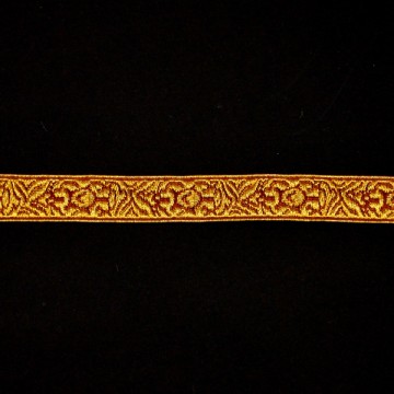 Bordo Fiore Oro/Colore cm 1,8