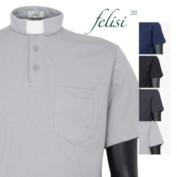 Polo Clergy Jersey Manica...