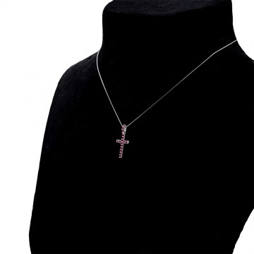 Collana con Croce Filo in...