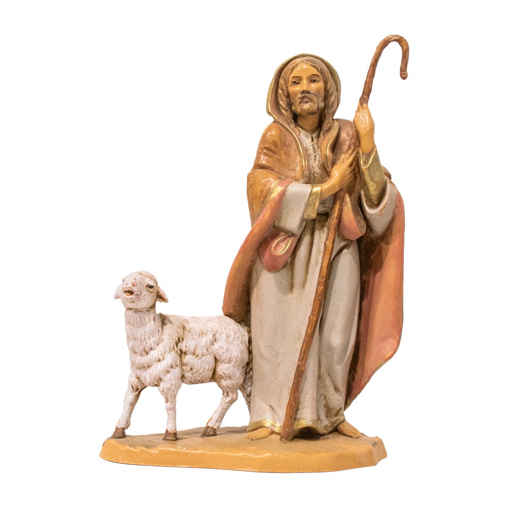 Pastore (129) per presepe cm.12 - Statuine presepe cm.12