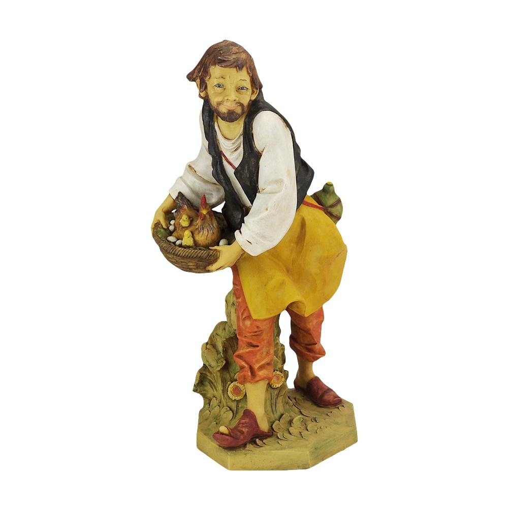 Pastori statuine Personaggi vari 16 cm di resina per presepe