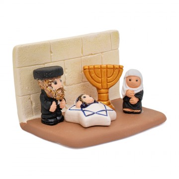 Presepe Ebraico in Ceramica...