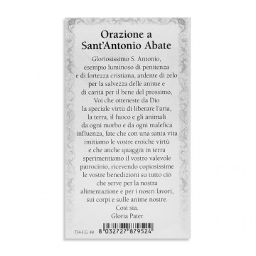 Santino Sant' Antonio Abate...
