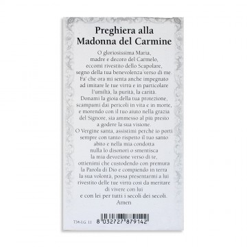 Santino Madonna del Carmine...