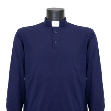 Polo Clergy Blu in Jersey...
