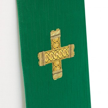 Casula Verde con Croce e...