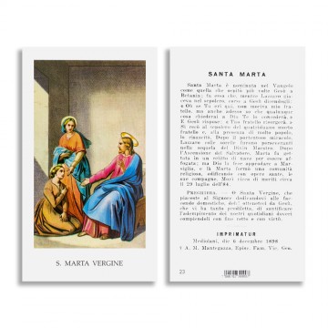 Santino Santa Marta Vergine