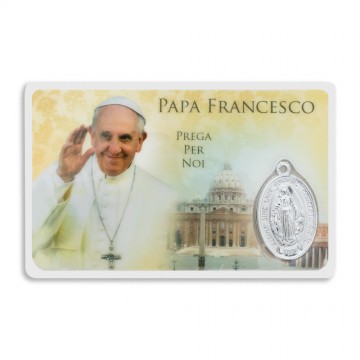 Card Plastificata Papa...