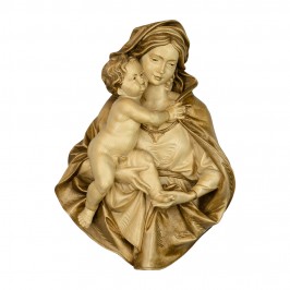 Rilievo Busto Madonna con Bambino