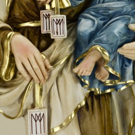 Madonna del Carmine resina cm. 60