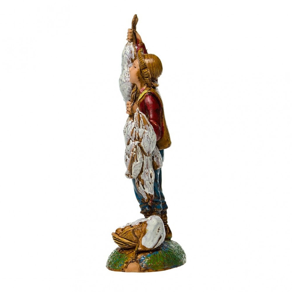 Statuina del Pollivendolo per il Presepe Landi 6 cm.