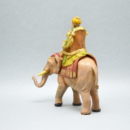 Re Magio Mulatto su Elefante