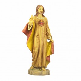 Statua Sacro Cuore di Gesù Fontanini 50 cm