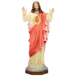 Statua Sacro Cuore di Gesù 160 cm