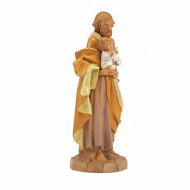 Statua San Giuseppe con Bambino Fontanini