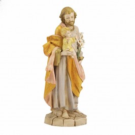 Statua San Giuseppe con Bambino Fontanini