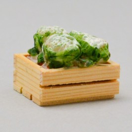 Cassetta in Legno con Broccoli