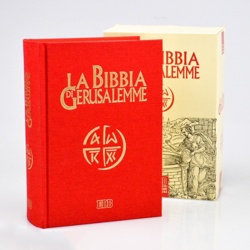 La Bibbia Di Gerusalemme - Grande Formato, Da Altare Copertina Rossa -  Aa.Vv. | Libro Edb 01/2017 