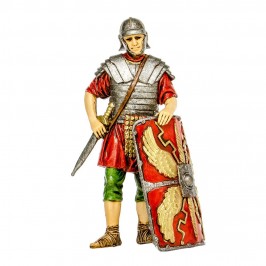 Soldato Romano con Scudo per il Presepe