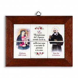 Quadretto San Pio e Madonna...