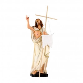 Statua Gesù Risorto in Gesso