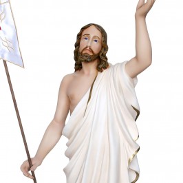 Statua Gesù Risorto alta 85 cm